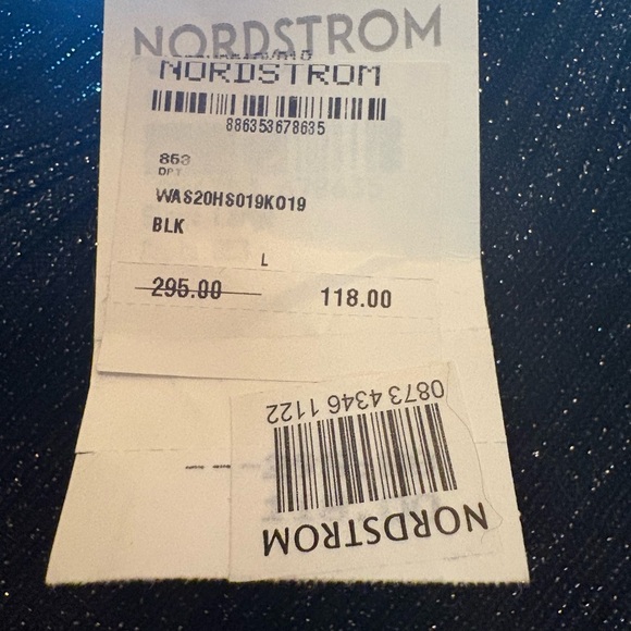 Rag & Bone Black Metallic Mock Neck Sweater NWT $295 — Size L - Picture 2 of 16